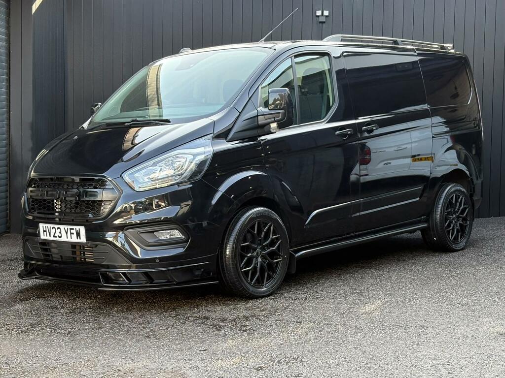 Ford Transit Custom 2.0 130Ps G-sport Ecoblue Limited Panel Van S HV23YFW Black #6