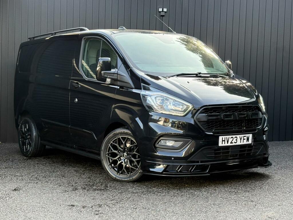Ford Transit Custom 2.0 130Ps G-sport Ecoblue Limited Panel Van S HV23YFW Black