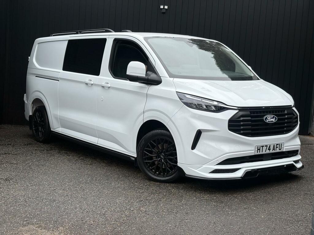 Ford Transit Custom 2.0 136Ps G-sport Ecoblue Limited Crew Van Double White #3