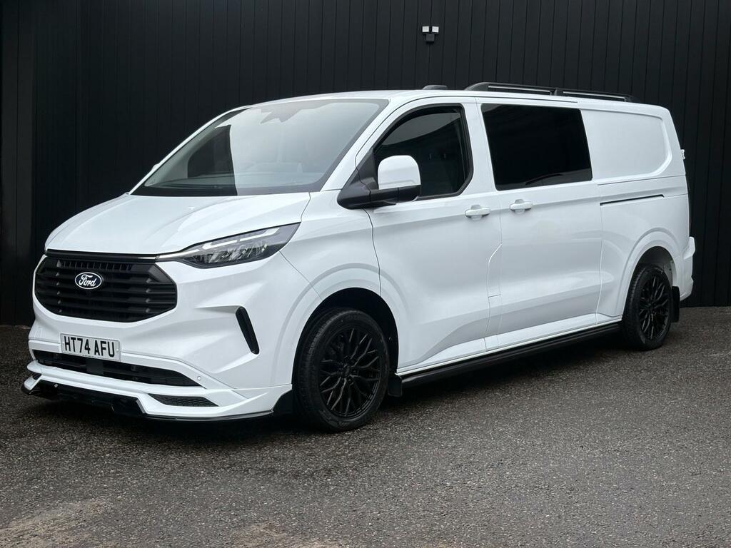 Ford Transit Custom 2.0 136Ps G-sport Ecoblue Limited Crew Van Double White #2