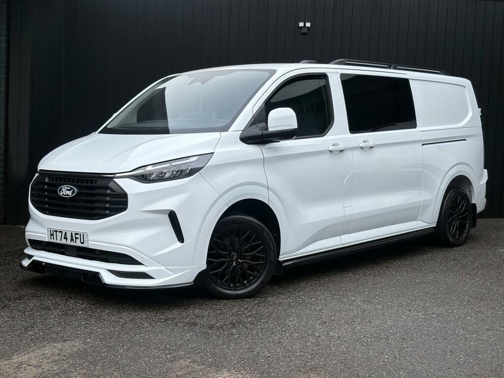 Ford Transit Custom 2.0 136Ps G-sport Ecoblue Limited Crew Van Double White #5