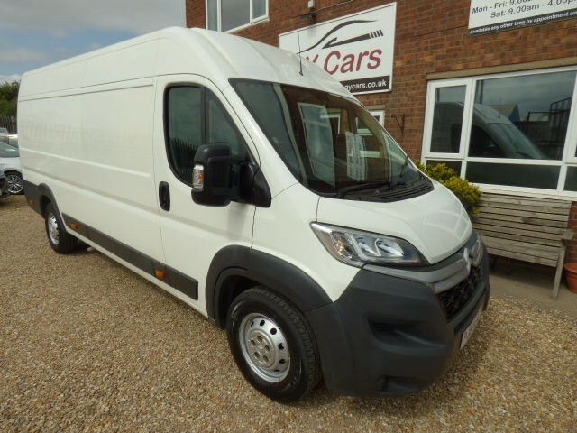 Citroen Relay Panel Van 2.0 Bluehdi 35 Enterprise L4 H2, No Vat, PJ67GXZ White