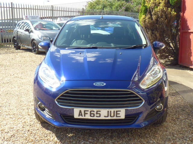 Ford Fiesta Hatchback 1.3 Zetec 201565 AF65JUE Blue #2