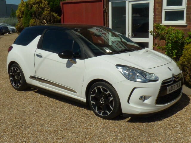 Citroen DS3 1.6 Vti Dstyle Plus Full Service History, 12 Month White