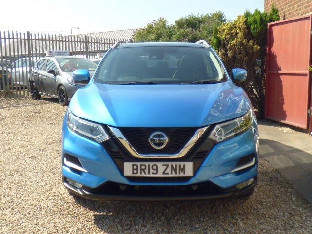 Nissan Qashqai 1.3 Dig-t Tekna 15 Months Warranty And 1 Years Mot BR19ZNM Blue #2