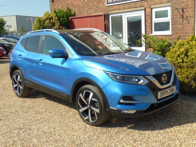 Nissan Qashqai 1.3 Dig-t Tekna 15 Months Warranty And 1 Years Mot Blue