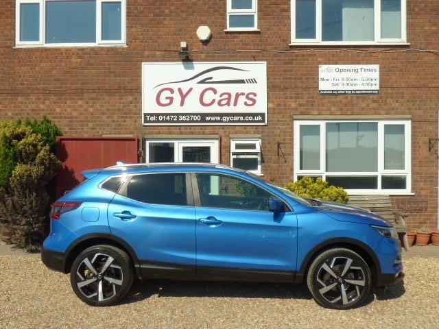 Nissan Qashqai 1.3 Dig-t Tekna 15 Months Warranty And 1 Years Mot BR19ZNM Blue #3