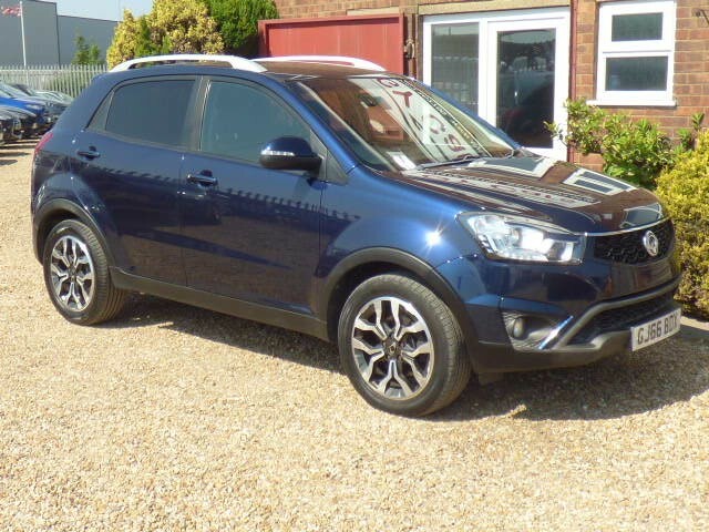 SsangYong Korando 2.2 D Elx 4X4 15 Months Warranty And 1 Y Blue