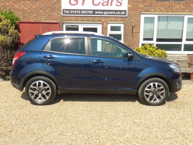 SsangYong Korando 2.2 D Elx 4X4 15 Months Warranty And 1 Y Blue #4