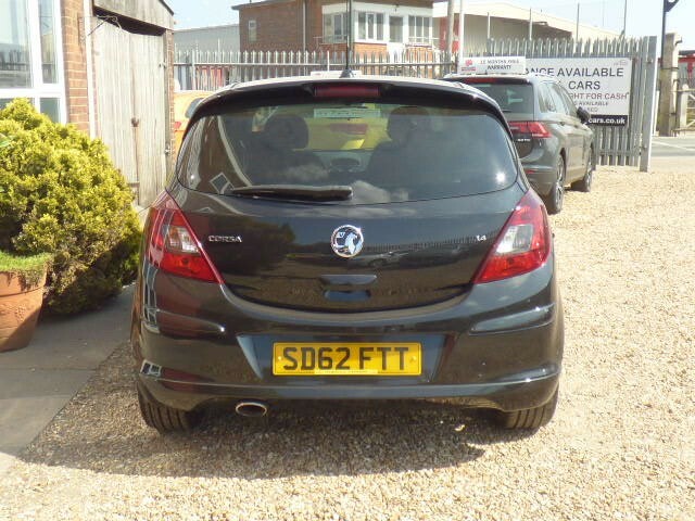 Vauxhall Corsa Hatchback 1.4 16V Sri, 12 Months Warranty, 12 Mont SD62FTT Black #5