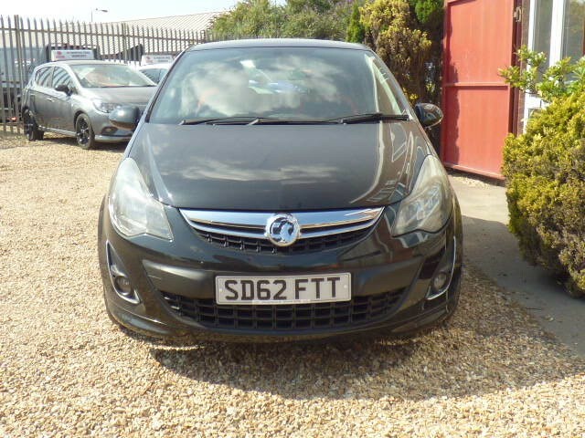 Vauxhall Corsa Hatchback 1.4 16V Sri, 12 Months Warranty, 12 Mont SD62FTT Black #3