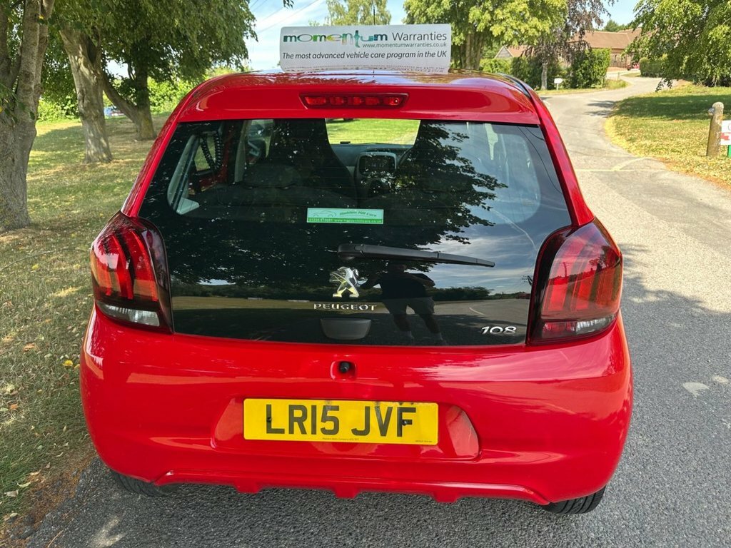 Peugeot 108 1L Active Red #6