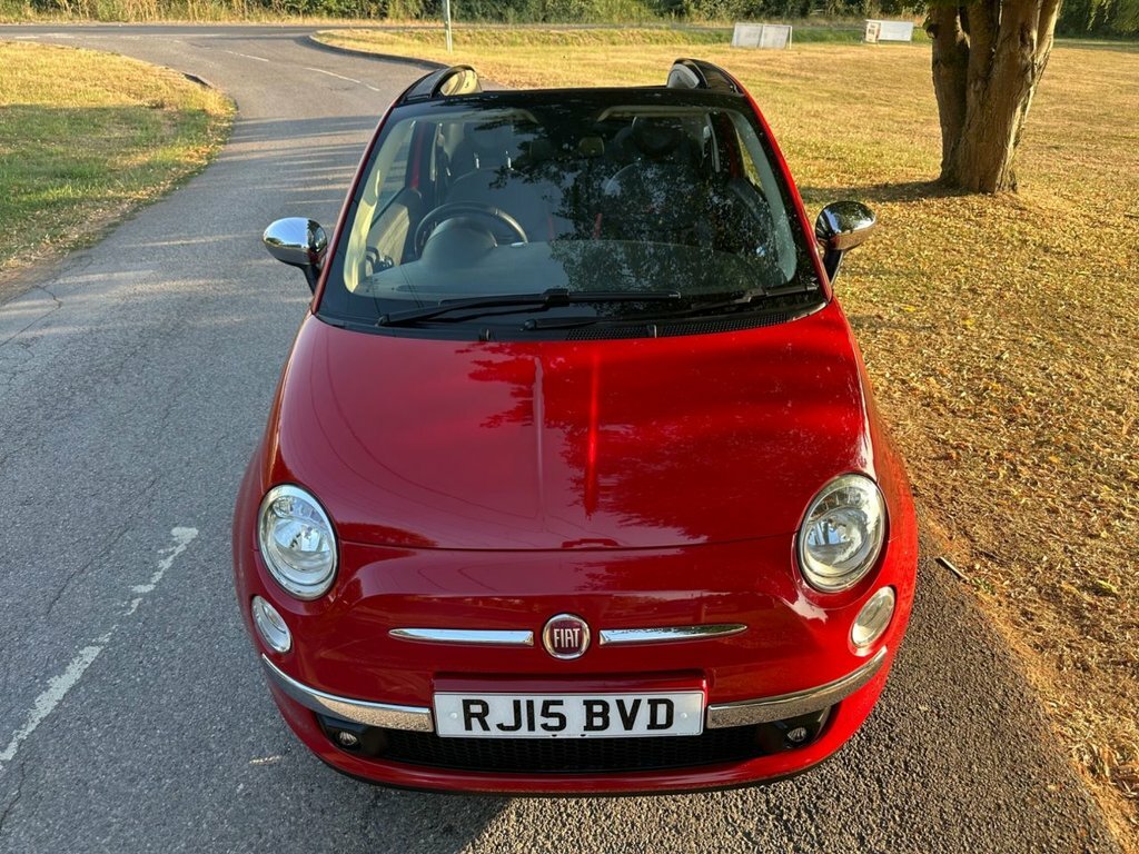 Fiat 500C S Blue #12