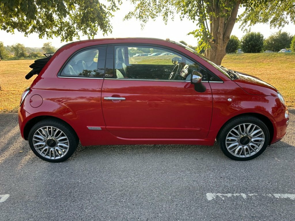 Fiat 500C S Blue #9