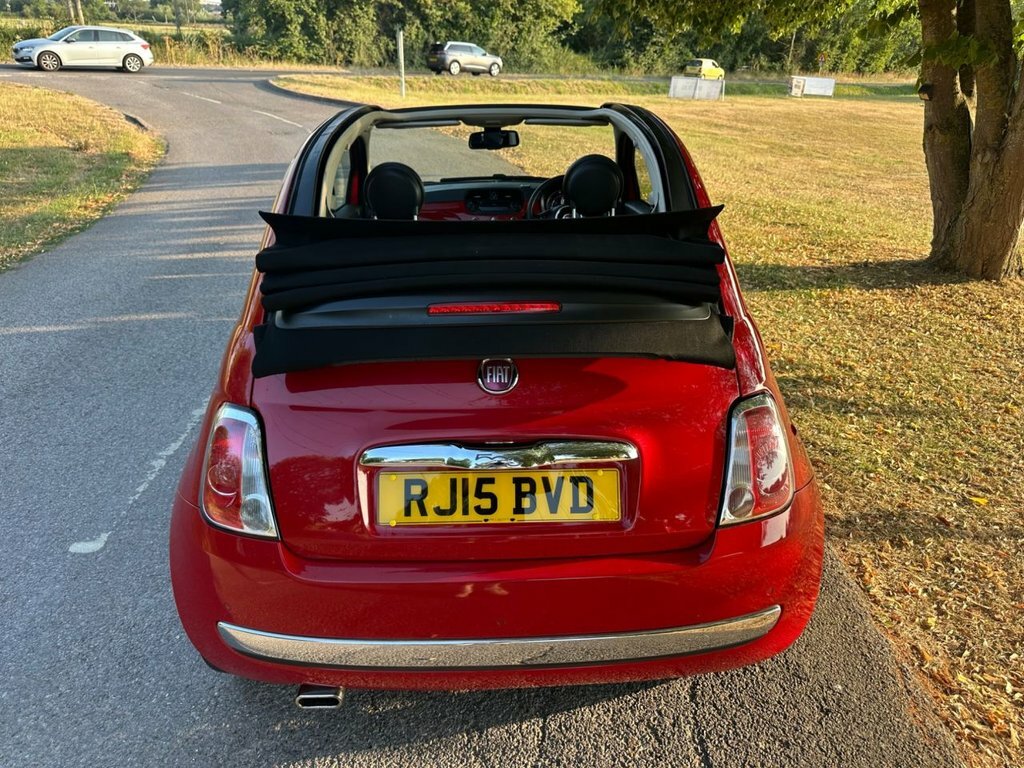 Fiat 500C S Blue #11