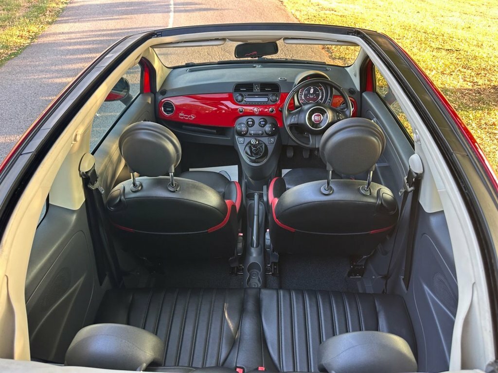 Fiat 500C S Blue #16