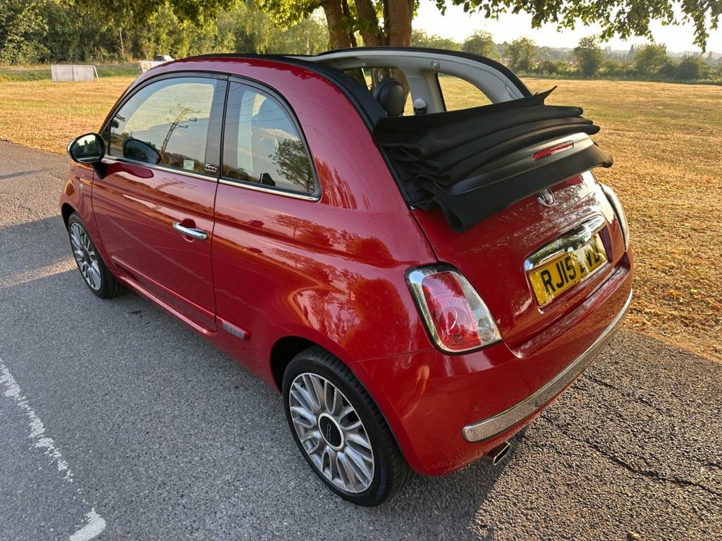 Fiat 500C S Blue #10
