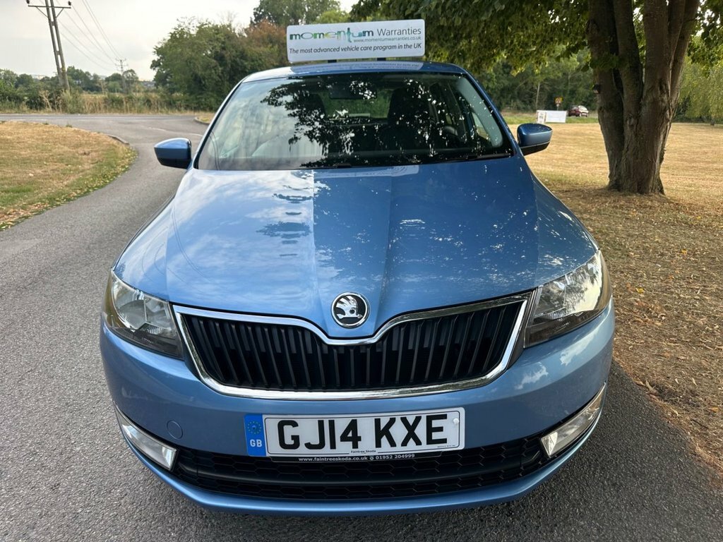Skoda Rapid Spaceback 1.2L Se Blue #2