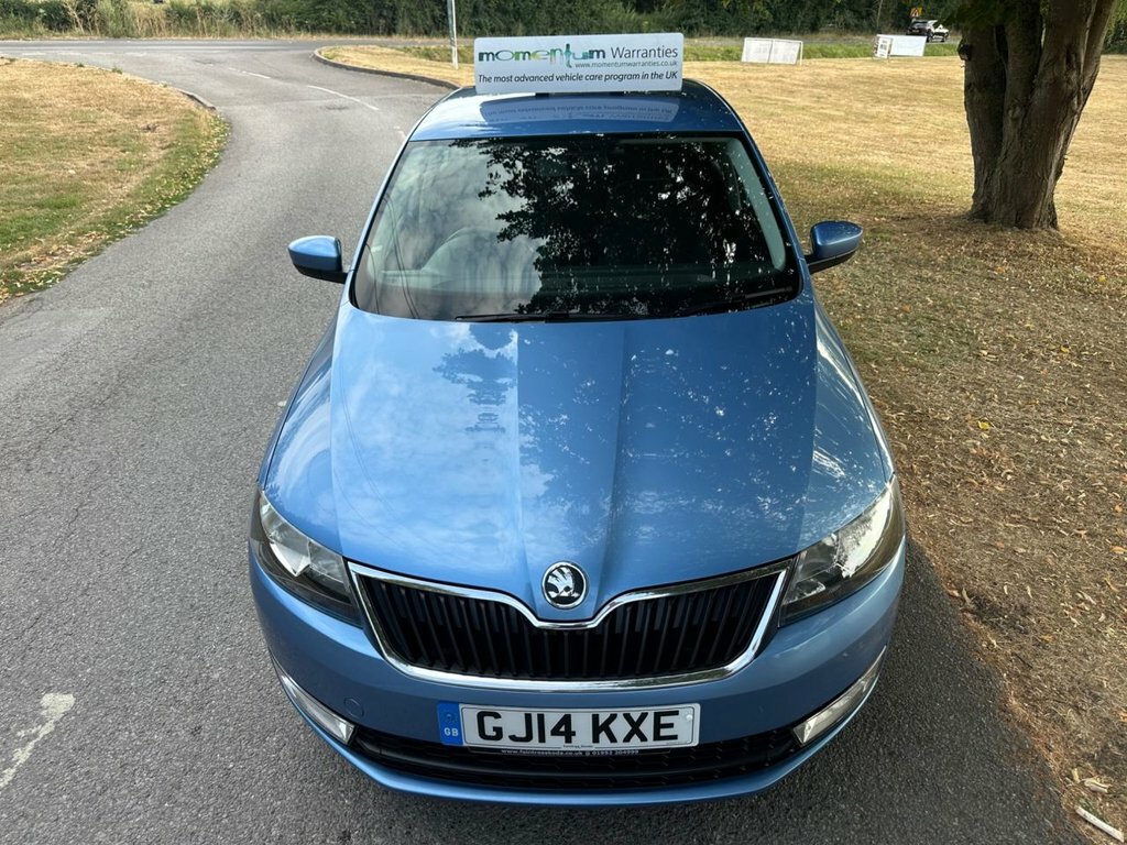 Skoda Rapid Spaceback 1.2L Se Blue #5
