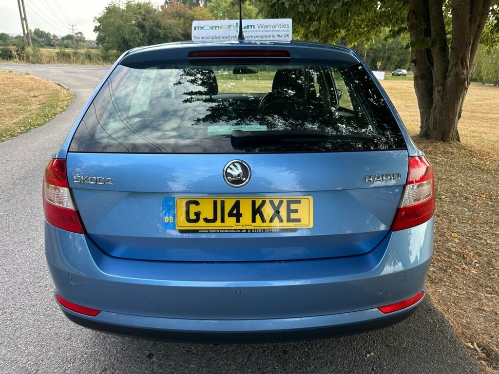 Skoda Rapid Spaceback 1.2L Se Blue #6