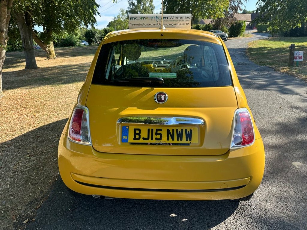 Fiat 500 1.2L Colour Therapy Yellow #3