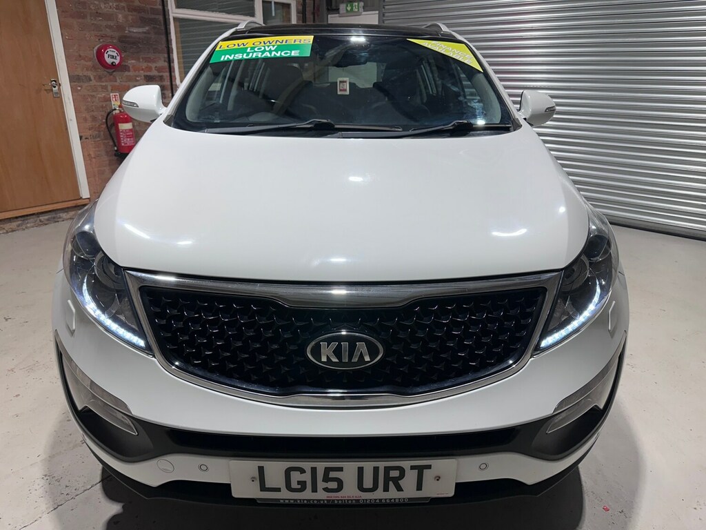 Kia Sportage 1.7 Crdi Isg 4 White #2