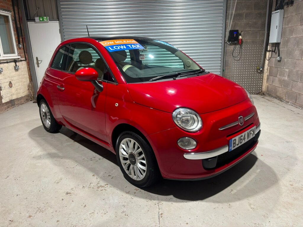 Fiat 500 1.2 Lounge Start Stop Red