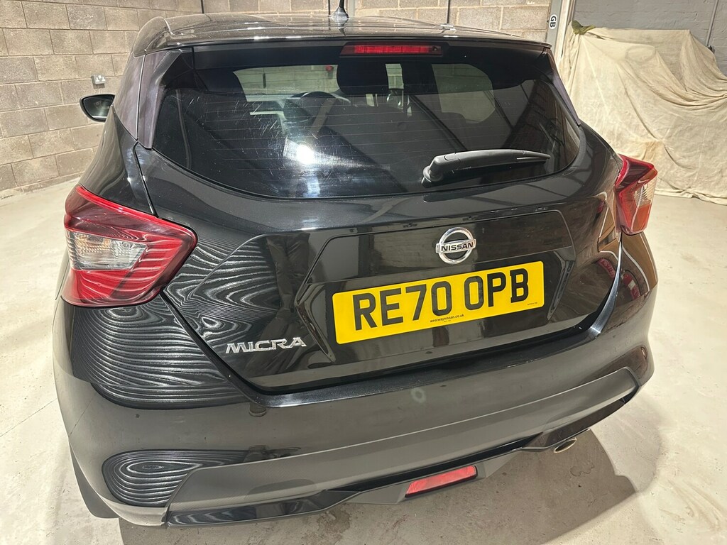 Nissan Micra Dig-t Acenta Black #9