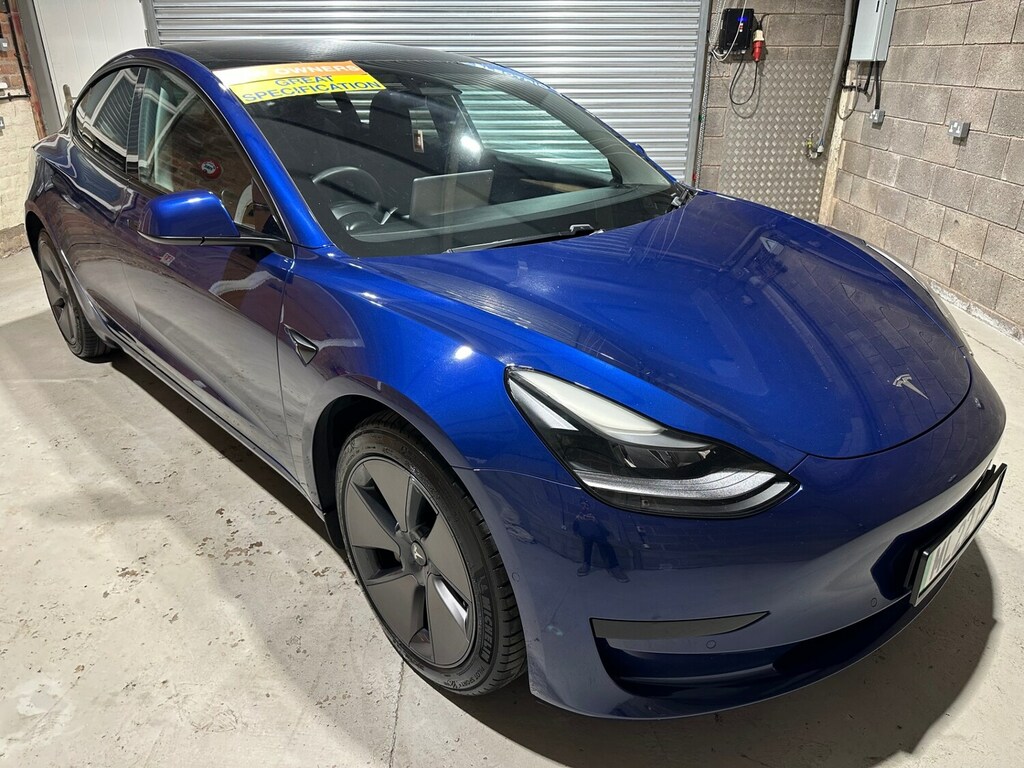 Tesla Model 3 Standard Plus Blue #4