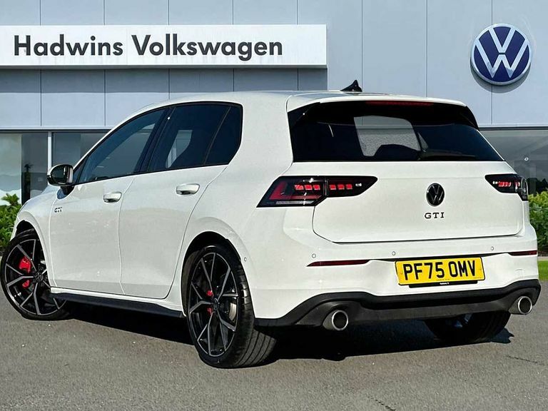 Volkswagen Golf 2.0 Tsi 265 Gti Dsg PF75OMV White #3