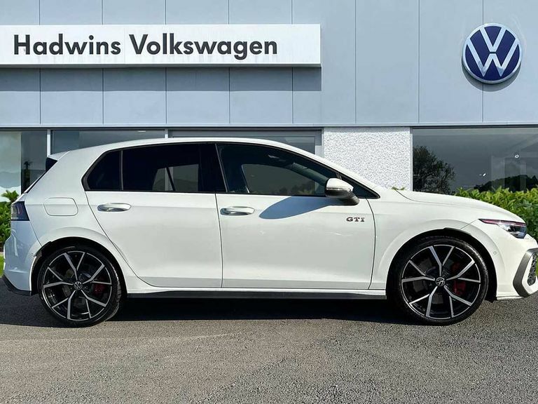 Volkswagen Golf 2.0 Tsi 265 Gti Dsg PF75OMV White #4