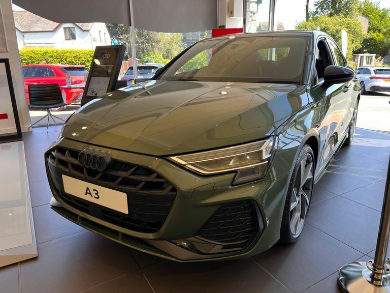Audi A3 1.5 Tfsi Black Edition S Tronic Euro 6 Ss Green