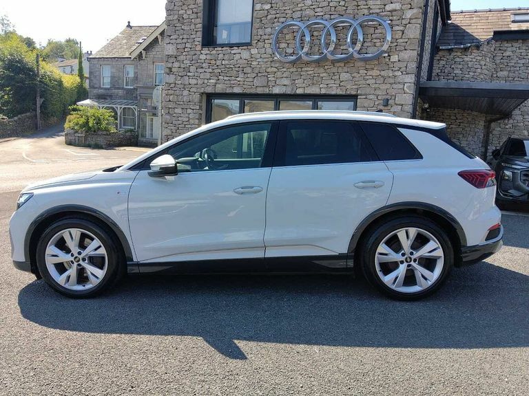 Audi Q4 E Tron Q4 S Line 40 E-tron 150,00 Kw PJ72GOK White #4