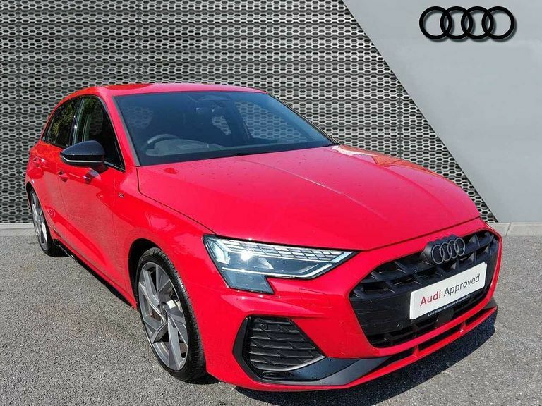 Audi A3 Black Edition Tdi 150 Ps S Tronic Red