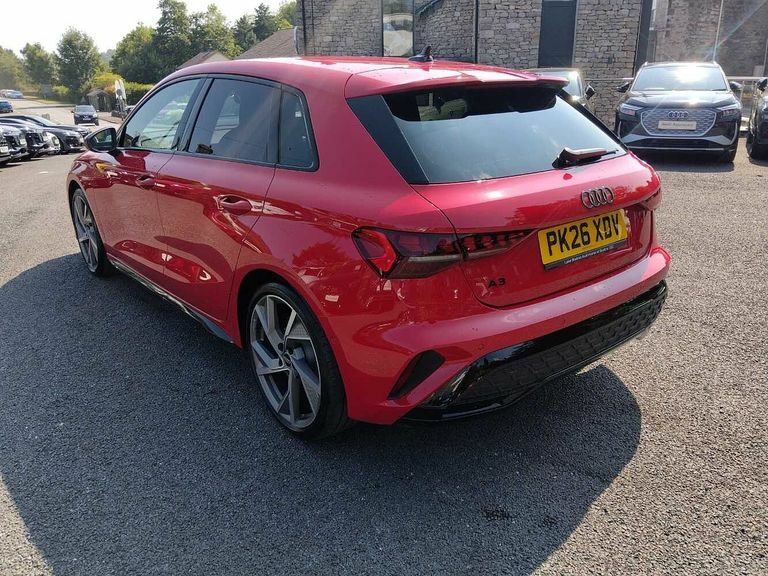 Audi A3 Black Edition Tdi 150 Ps S Tronic PK26XDV Red #3