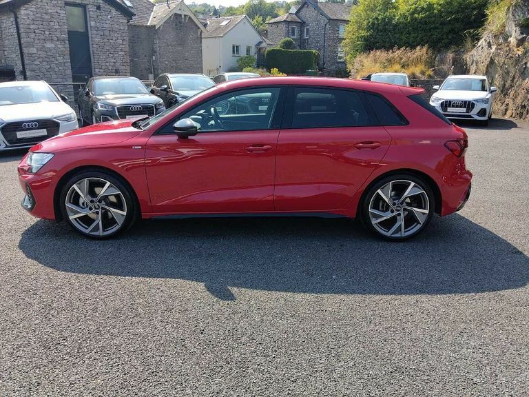 Audi A3 Black Edition Tdi 150 Ps S Tronic PK26XDV Red #4