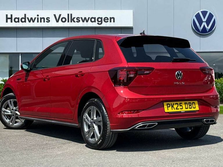 Volkswagen Polo 1.0 Tsi R-line PK25DBO Red #3