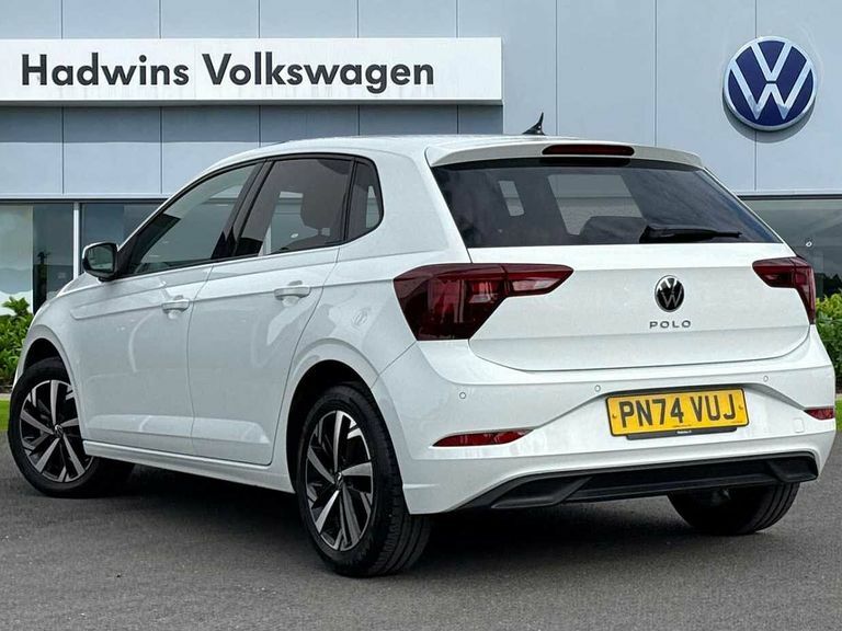 Volkswagen Polo 1.0 Tsi Match PN74VUJ White #3