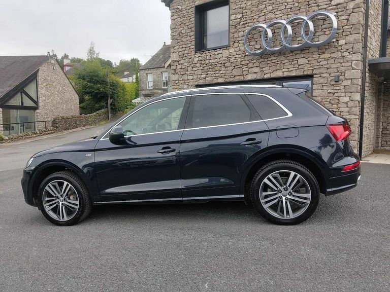 Audi Q5 S Line Competition 55 Tfsi E Quattro 367 Ps S Tron Blue #4