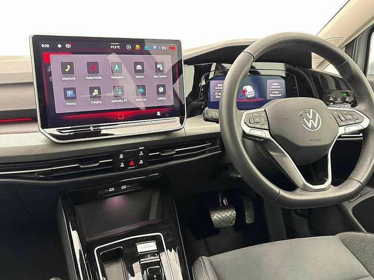 Volkswagen Golf 1.5 Tsi 204 Style Ehybrid Dsg DA75SKZ Silver #2