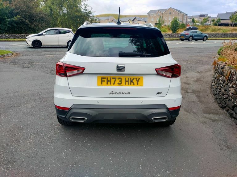 Seat Arona 1.0 Tsi 110 Fr Sport Dsg White #6