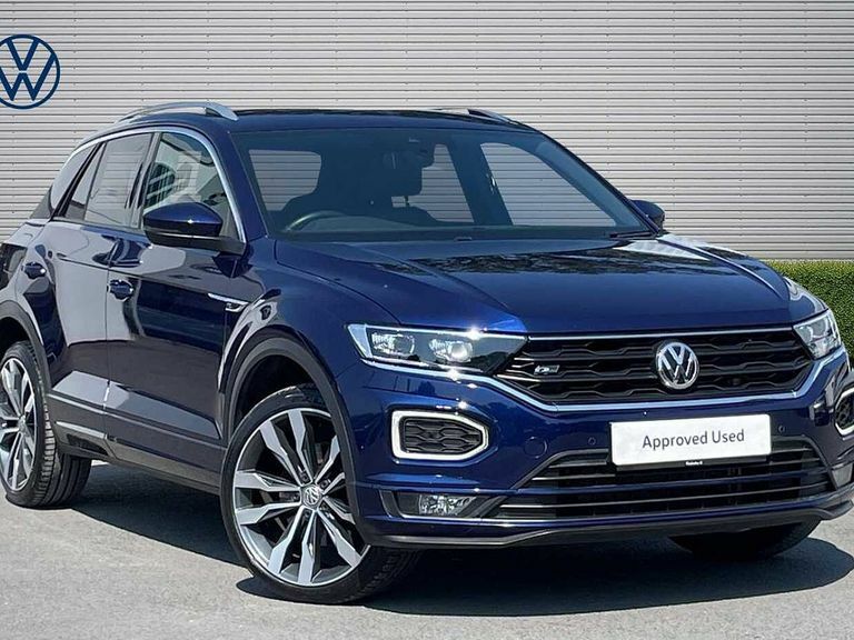 Volkswagen T-Roc 1.5 Tsi Evo R-line Dsg Blue