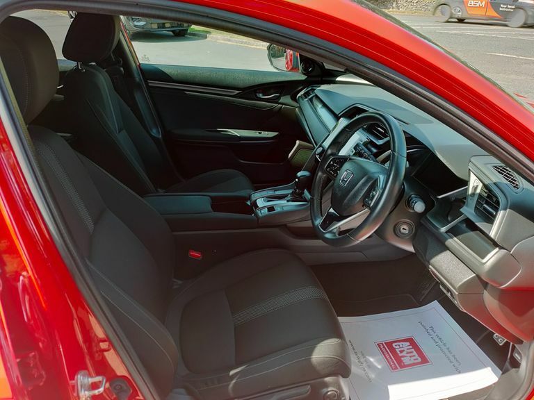 Honda Civic Ex Black #14