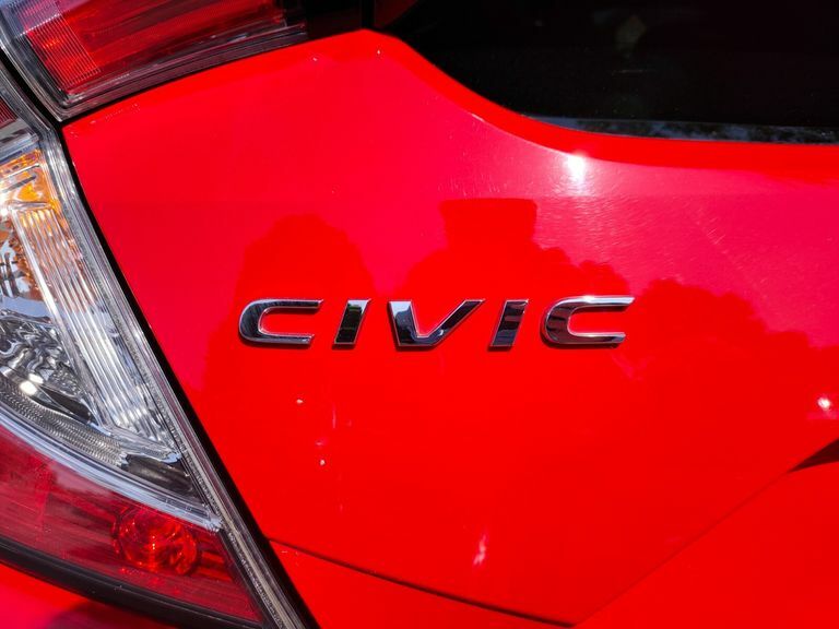 Honda Civic Ex Black #10