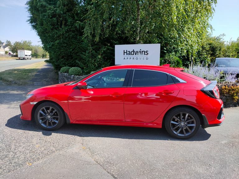 Honda Civic 1.0 Vtec Turbo 126 Sr Cvt Red #4