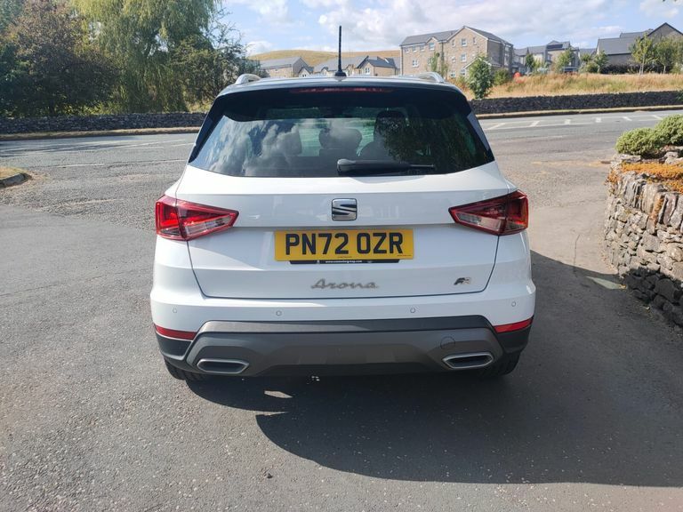 Seat Arona 1.0 Tsi 110 Fr Sport PN72OZR White #6