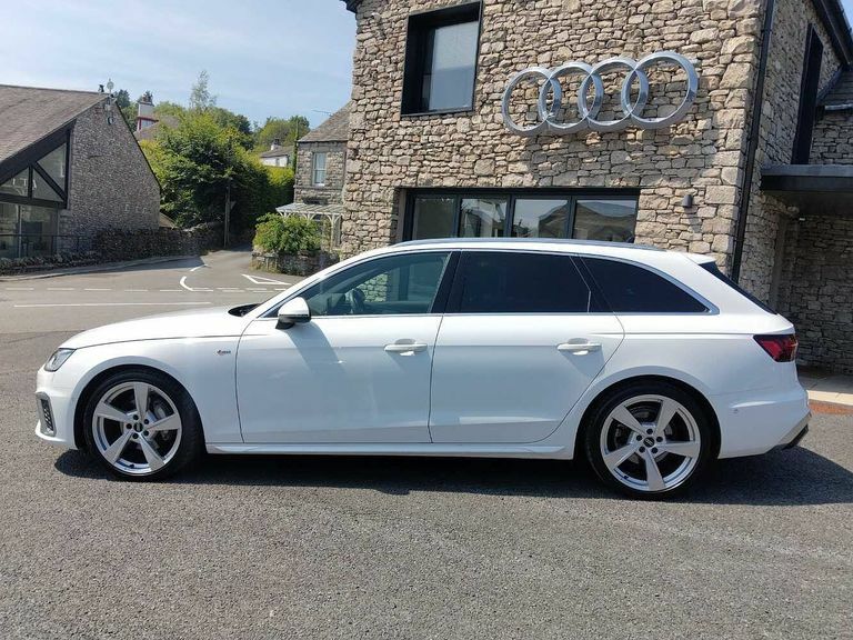 Audi A4 Avant Avant S Line 40 Tfsi 204 Ps S Tronic White #4