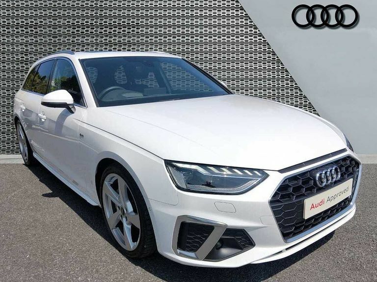 Audi A4 Avant Avant S Line 40 Tfsi 204 Ps S Tronic White