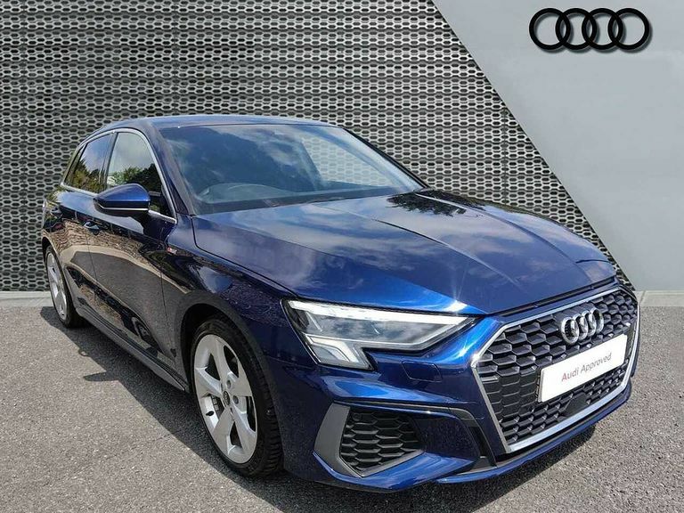 Audi A3 S Line 30 Tfsi 110 Ps S Tronic Blue