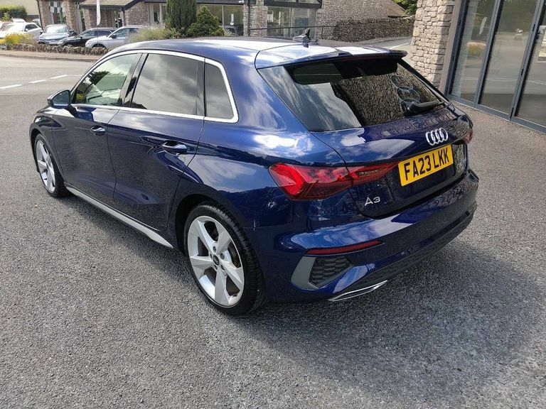 Audi A3 S Line 30 Tfsi 110 Ps S Tronic Blue #3